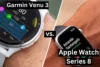 Perbandingan Garmin Venu 3 vs Apple Watch Series 8, Mana yang Terbaik?