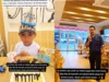 Viral Ultah Anak di Pizza Hut Luwuk Ikut Dirayakan Karyawan Viral di Media Sosial/ Kolase TikTok @julianhakimofficial