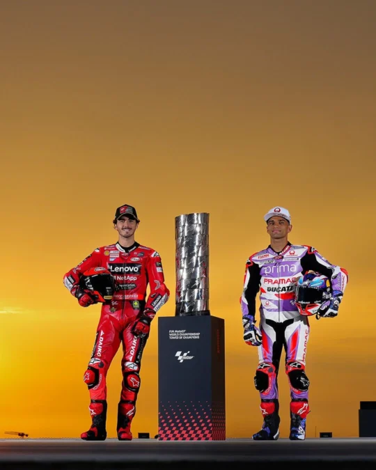 Gelar Juara Dunia MotoGP Segera Ditentukan! Bagnaia dan Martin Siap Hadapi Race ValenciaGP