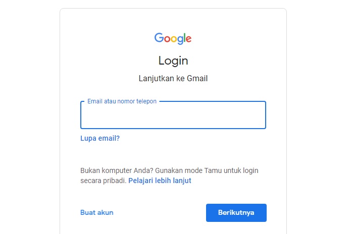 Cara Temukan Akun Gmail Lama yang Terlupakan, Lengkap Cara Ganti Kata Sandinya/ Tangkap Layar Google