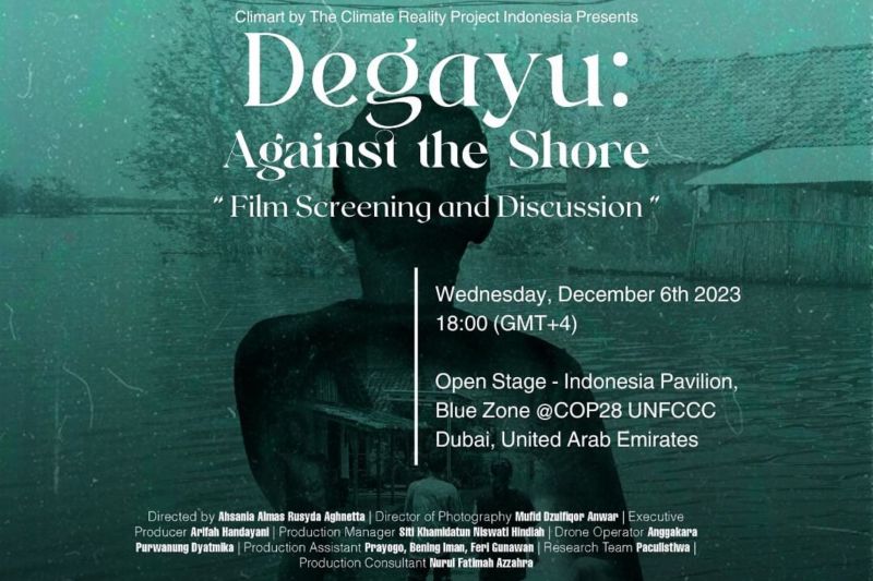 Film Dokumenter Indonesia "Degayu: Againts the Shore" Curi Perhatian di COP28, Kok Bisa? 