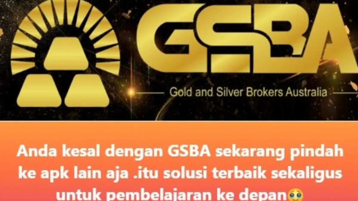 Aplikasi GSBA yang diduga telah SCAM