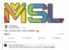 Unggahan di Facebook yang menginfokan MSL bisa cair lagi.
